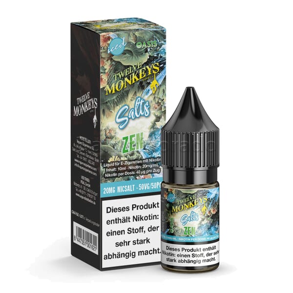 Liquid Zen - Twelve Monkeys Iced Nikotinsalz