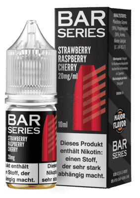 Liquid Strawberry Raspberry Cherry - Bar Series Nikotinsalz