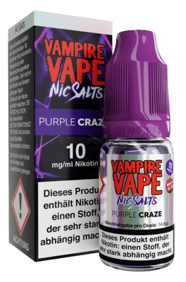 Liquid Purple Craze - Vampire Vape Nikotinsalz