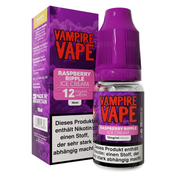 Liquid Raspberry Ripple Ice Cream - Dessert Collection