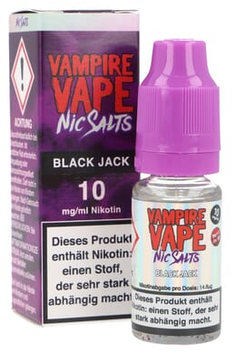 Liquid Black Jack - Vampire Vape Nikotinsalz