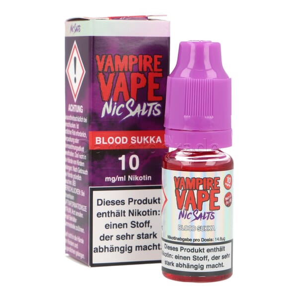 Liquid Blood Sukka - Vampire Vape Nikotinsalz