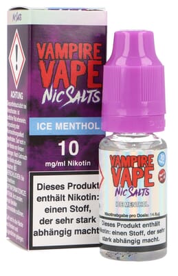Liquid Ice Menthol - Vampire Vape Nikotinsalz