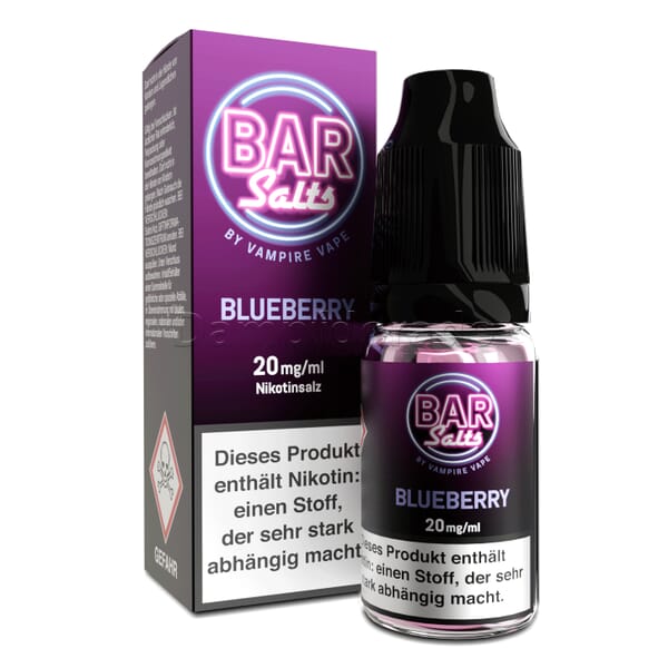 Liquid Blueberry - Vampire Vape Bar Salts