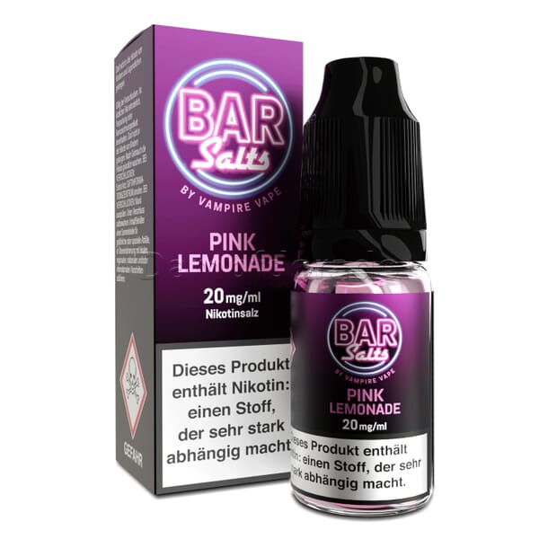 Liquid Pink Lemonade - Vampire Vape Bar Salts