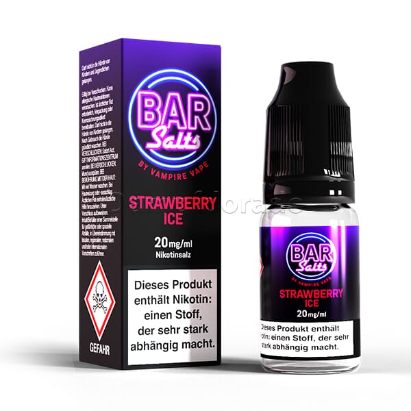 Liquid Strawberry Ice - Vampire Vape Bar Salts