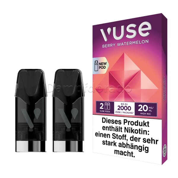 2 Vuse Pods berry watermelon