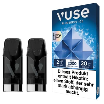 2 Vuse Pods blueberry ice