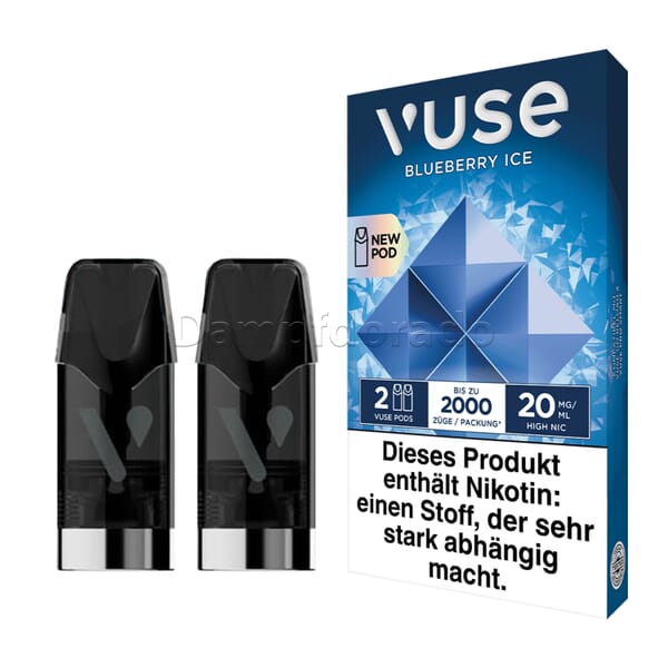 2 Vuse Pods blueberry ice