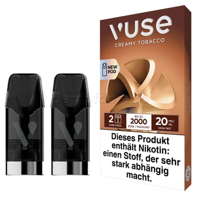 2 Vuse Pods creamy tobacco