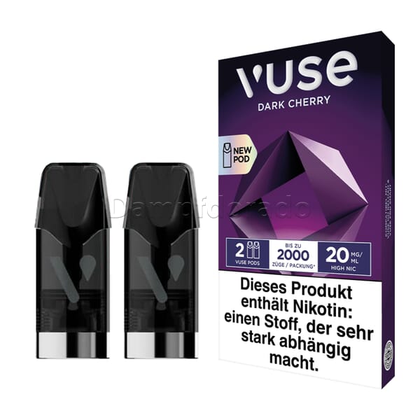 2 Vuse Pods dark cherry