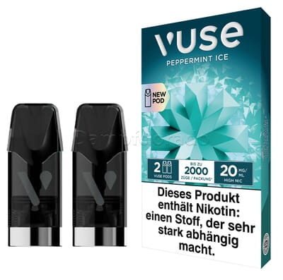 2 Vuse Pods peppermint ice