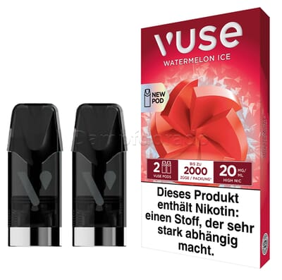 2 Vuse Pods watermelon ice