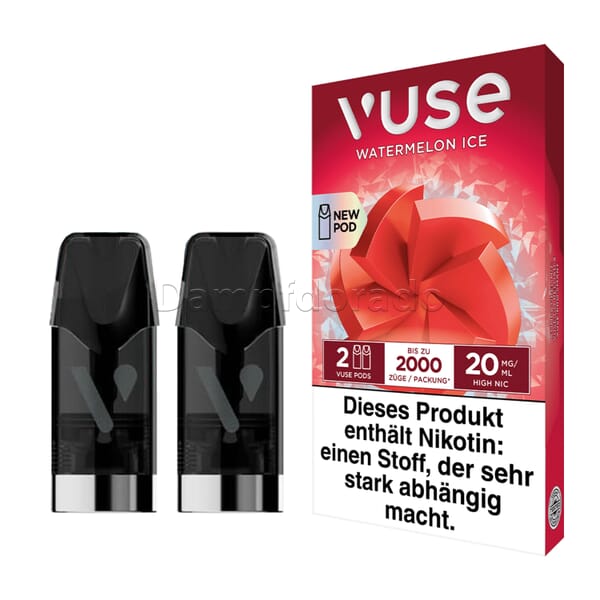 2 Vuse Pods watermelon ice