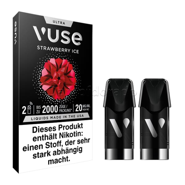2 Vuse Ultra Pods alle Sorten