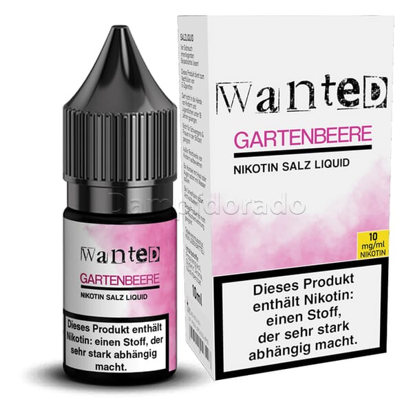 Liquid Gartenbeere - Wanted Overdosed Nikotinsalz