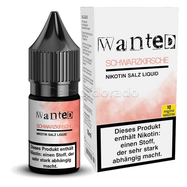 Liquid Schwarzkirsche - Wanted Overdosed Nikotinsalz