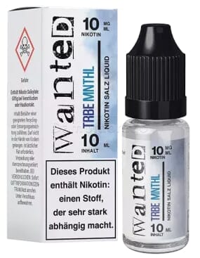 Liquid Traube Menthol - Wanted Overdosed Nikotinsalz - Neue Version