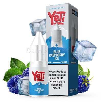 Liquid Blue Raspberry Ice - Yeti Summit Nikotinsalz