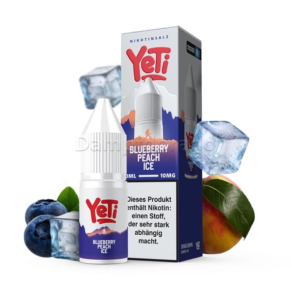 Liquid Blueberry Peach Ice - Yeti Summit Nikotinsalz