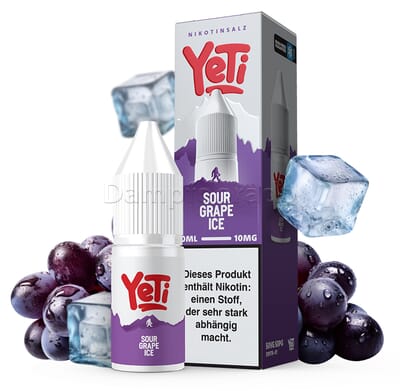 Liquid Sour Grape Ice - Yeti Summit Nikotinsalz