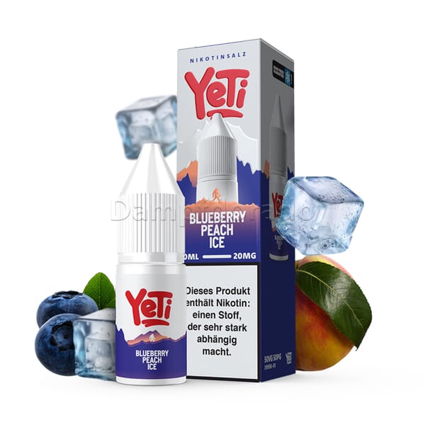 Liquid Blueberry Peach Ice - Yeti Summit Nikotinsalz