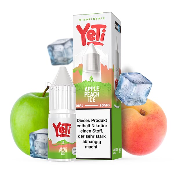 Liquid Apple Peach Ice - Yeti Summit Nikotinsalz