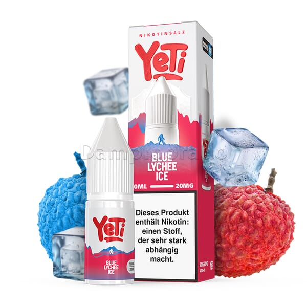 Liquid Blue Lychee Ice - Yeti Summit Nikotinsalz