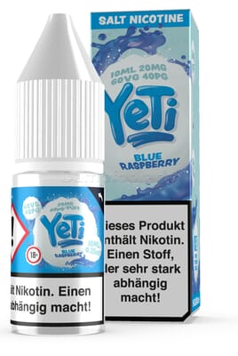 Liquid Blue Raspberry - Yeti Nikotinsalz