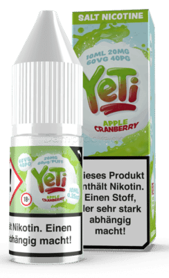 Liquid Apple Cranberry - Yeti Nikotinsalz