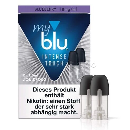 Liquidpod Blueberry - myblu Intense Touch Pods (2er Pack)