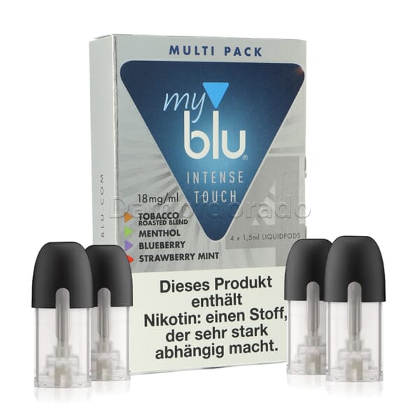 myblu Liquidpod - Probierset (4er Vorteilspack)