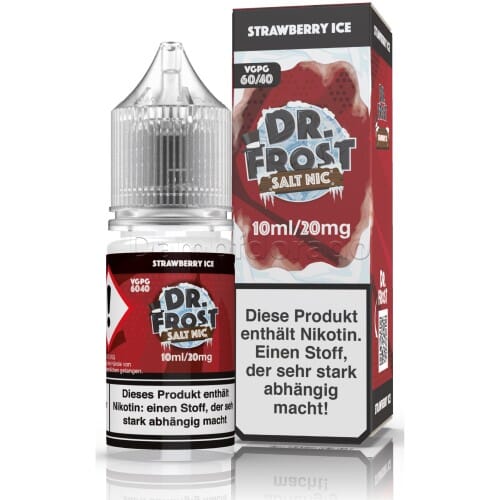 Liquid Strawberry Ice - Dr. Frost Nikotinsalz