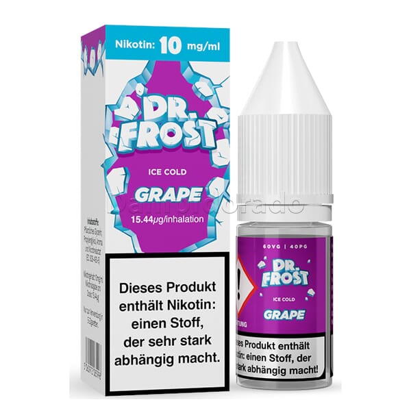 Liquid Grape Ice, Dr. Frost Nicotine Salt