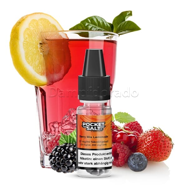 Liquid Berry Mix Lemonade - Pocket Salt Nikotinsalz