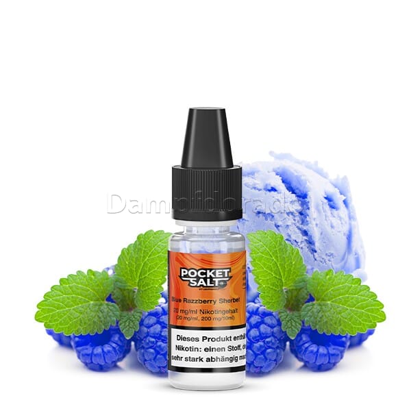 Liquid Blue Razzberry Sherbet - Pocket Salt Nikotinsalz
