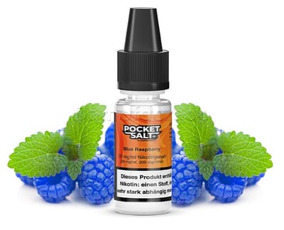 Liquid Blue Raspberry - Pocket Salt Nikotinsalz