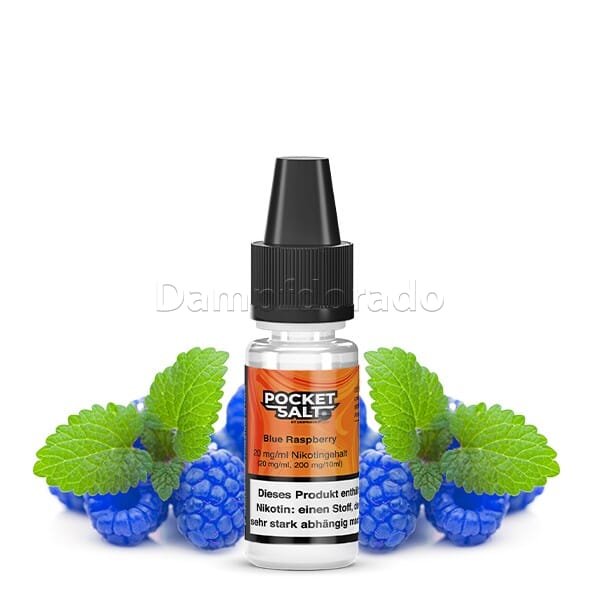 Liquid Blue Raspberry - Pocket Salt Nikotinsalz