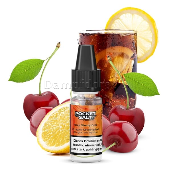 Liquid Fizzy Cherry Cola - Pocket Salt Nikotinsalz