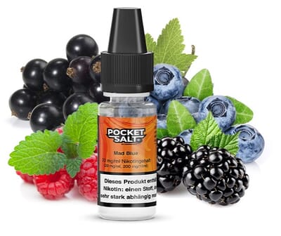 Liquid Mad Blue - Pocket Salt Nikotinsalz