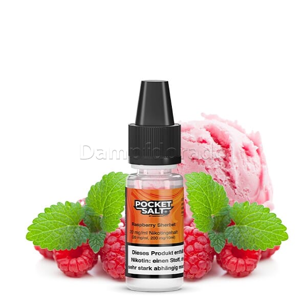 Liquid Raspberry Sherbet - Pocket Salt Nikotinsalz