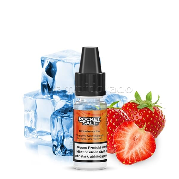 Liquid Strawberry Ice - Pocket Salt Nikotinsalz