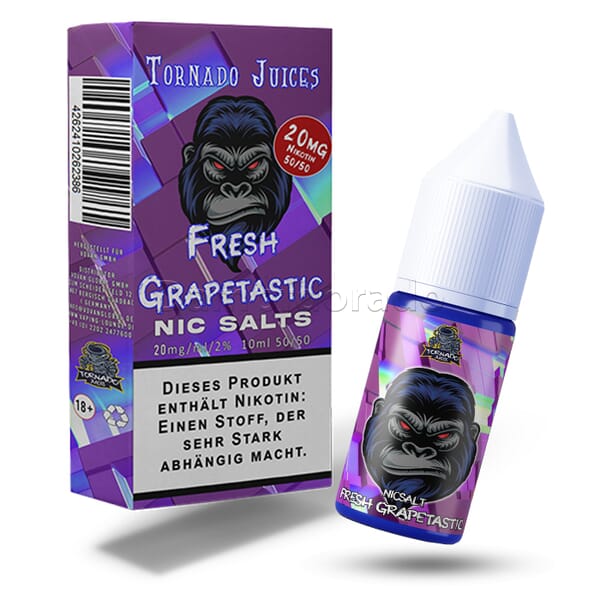 Liquid Fresh Grapetastic - Tornado Juices Nikotinsalz
