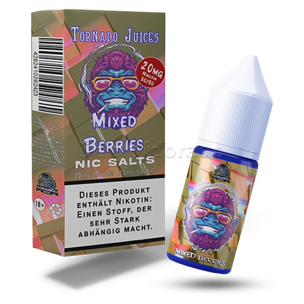Liquid Mixed Berries - Tornado Juices Nikotinsalz