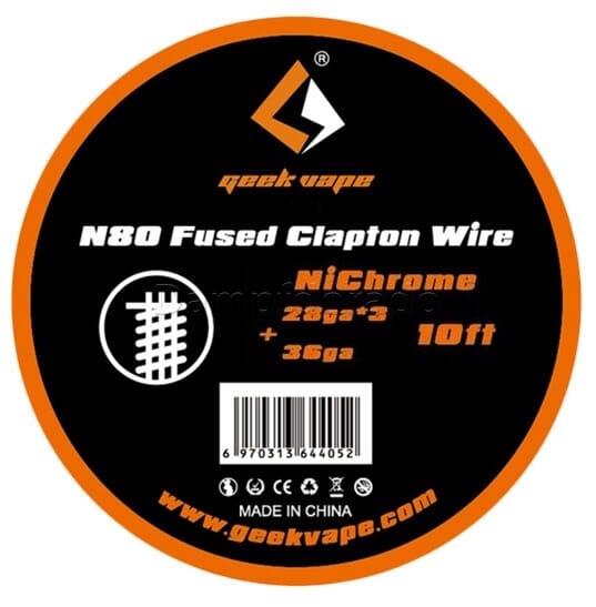 GeekVape Fused Clapton Wire - N80 - 3m