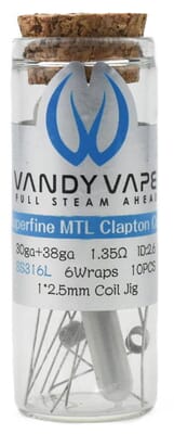 10 x Vandy Vape Superfine MTL Fused Clapton Fertigcoil