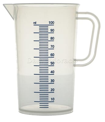 Messbecher 100 ml mit Henkel