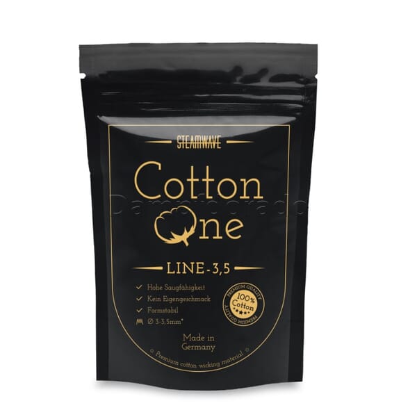 Steamwave Cotton One Line 3,5 - Wickelwatte