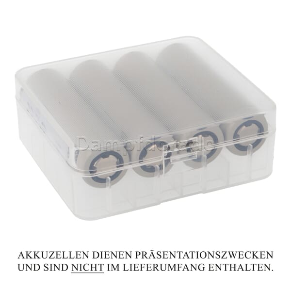 Transportbox für 4 x 18650er Akkus