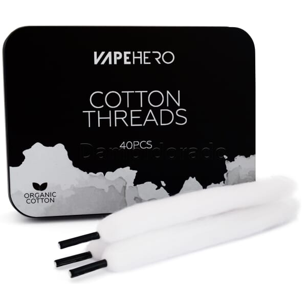 Vapehero Cotton Threads - Selbstwickler Watte